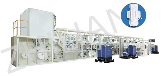 220mm 430mm Wanita Pad Membuat Mesin Sanitary Pad Mesin Otomatis