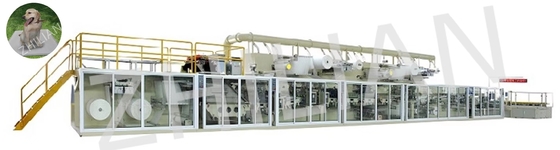450mm 600mm 800mm Lebar Mesin Pet Pad 170 m/mnt 300 m/mnt