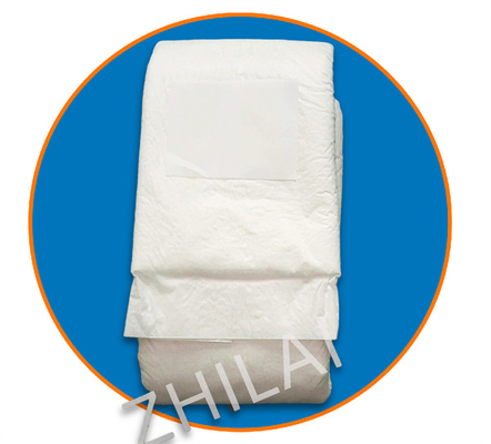300pcs / Min Mesin Pembuat Popok Dewasa Pria Inkontinensia Pad