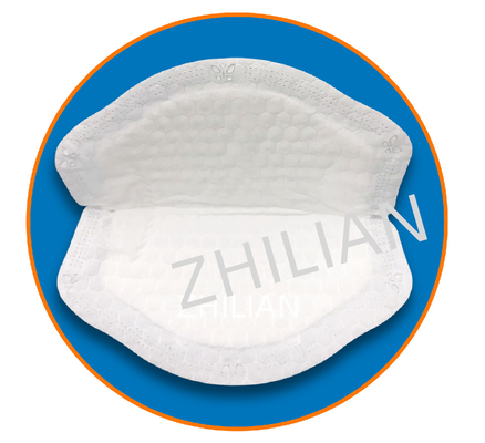 Nursing Pad Mesin Pad Payudara Sekali Pakai Dengan Bentuk Pita Elastis